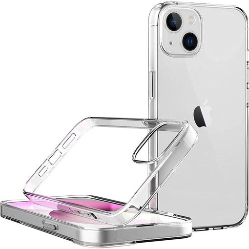 Coque Iphone 14 Protection Silicone Slim Transparent Classique - 4
