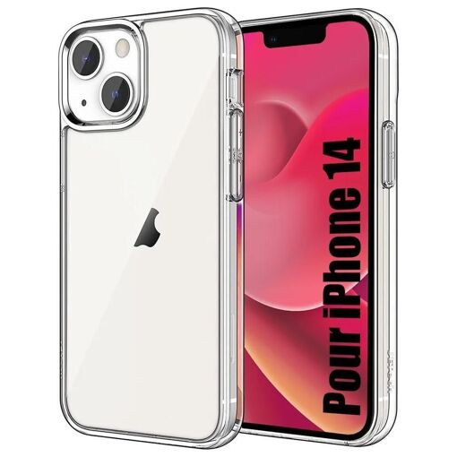 Coque Iphone 14 Protection Silicone Slim Transparent Classique - 5