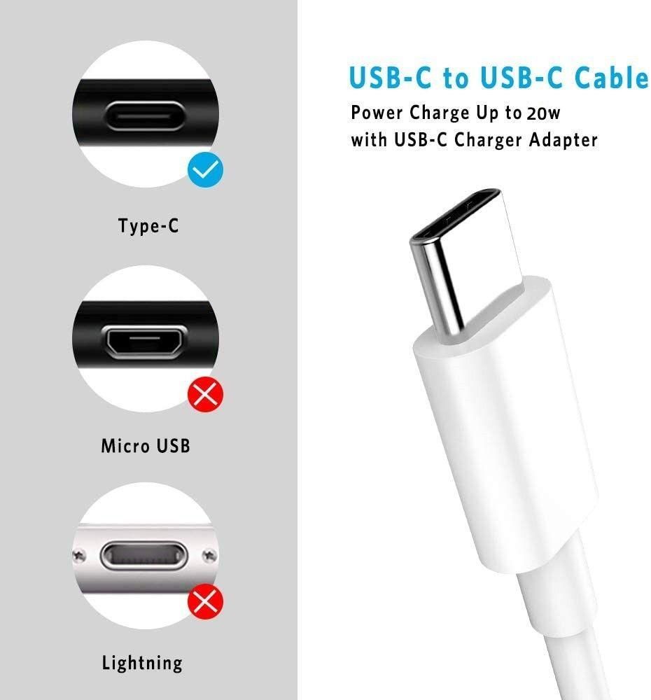 Chargeur Rapide Usb-C 25w + Cble Usb-C Vers Usb-C 20w 1m Pour Iphone 16 Pr... - 4