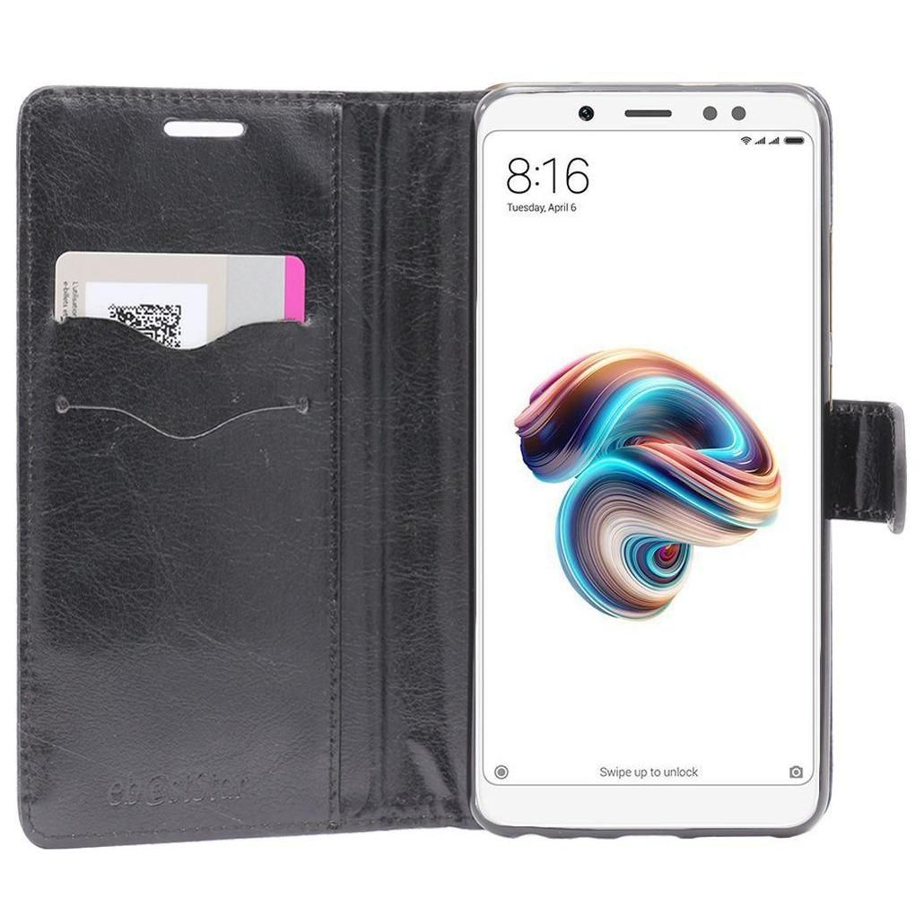 Ebeststar - Etui Xiaomi Redmi Note 5 Coque Portefeuille Pu Cuir, Noir [Dime... - 3