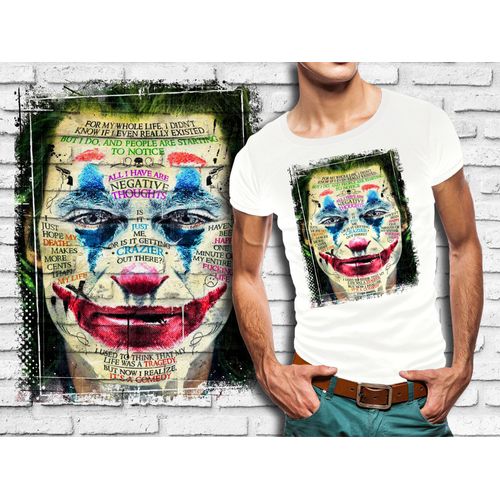 T-Shirt Blanc Homme Le Joker 644