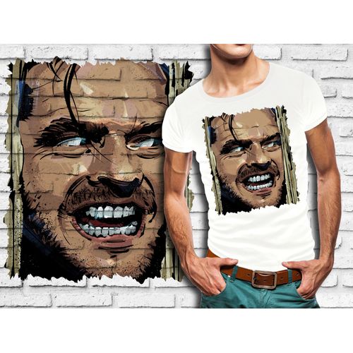 T-Shirt Blanc Homme Star Wars Plan Vaisseau Star Wars 556