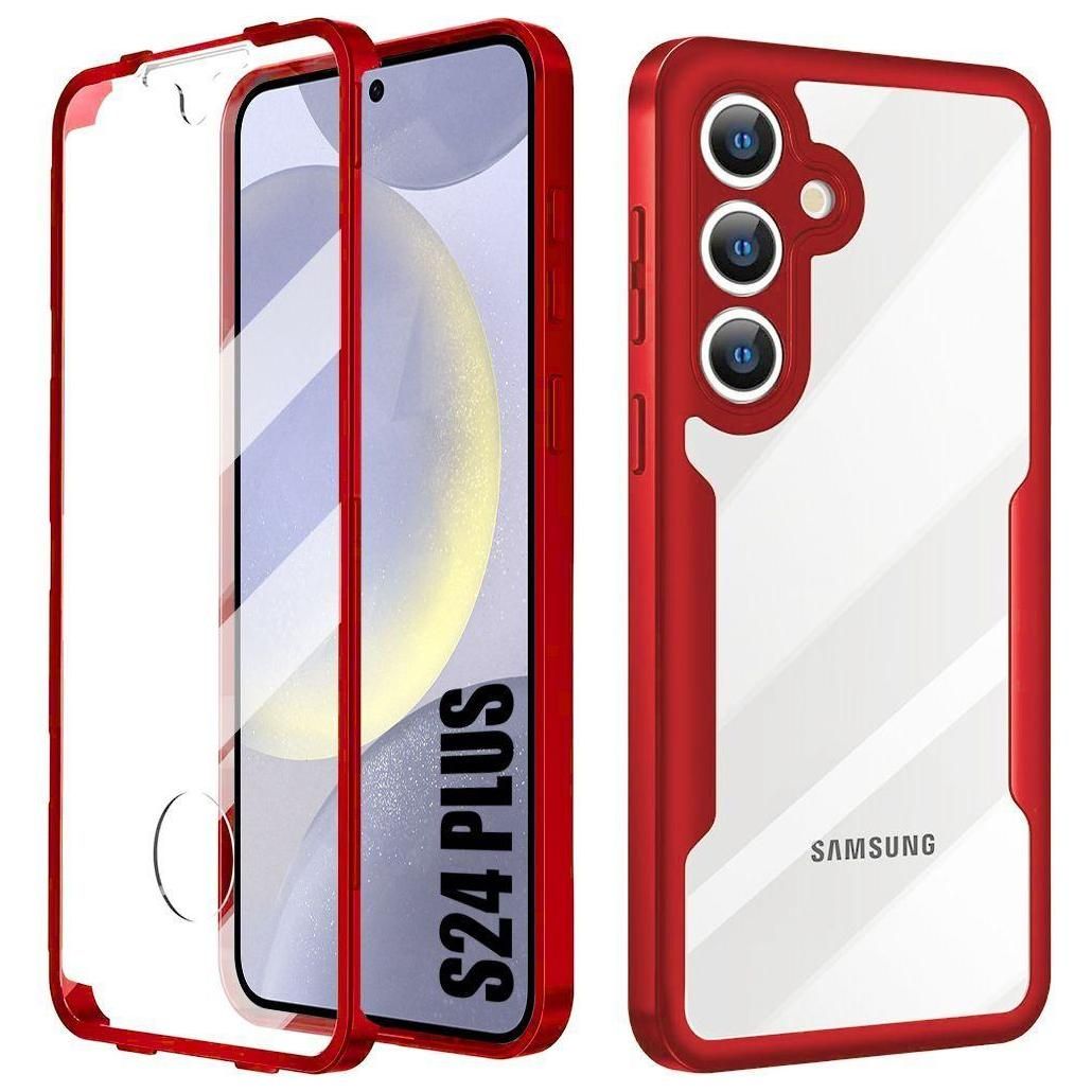 Coque Pour Samsung Galaxy S24 Plus (Galaxy S24+) - Protection 360 Degr Rig...