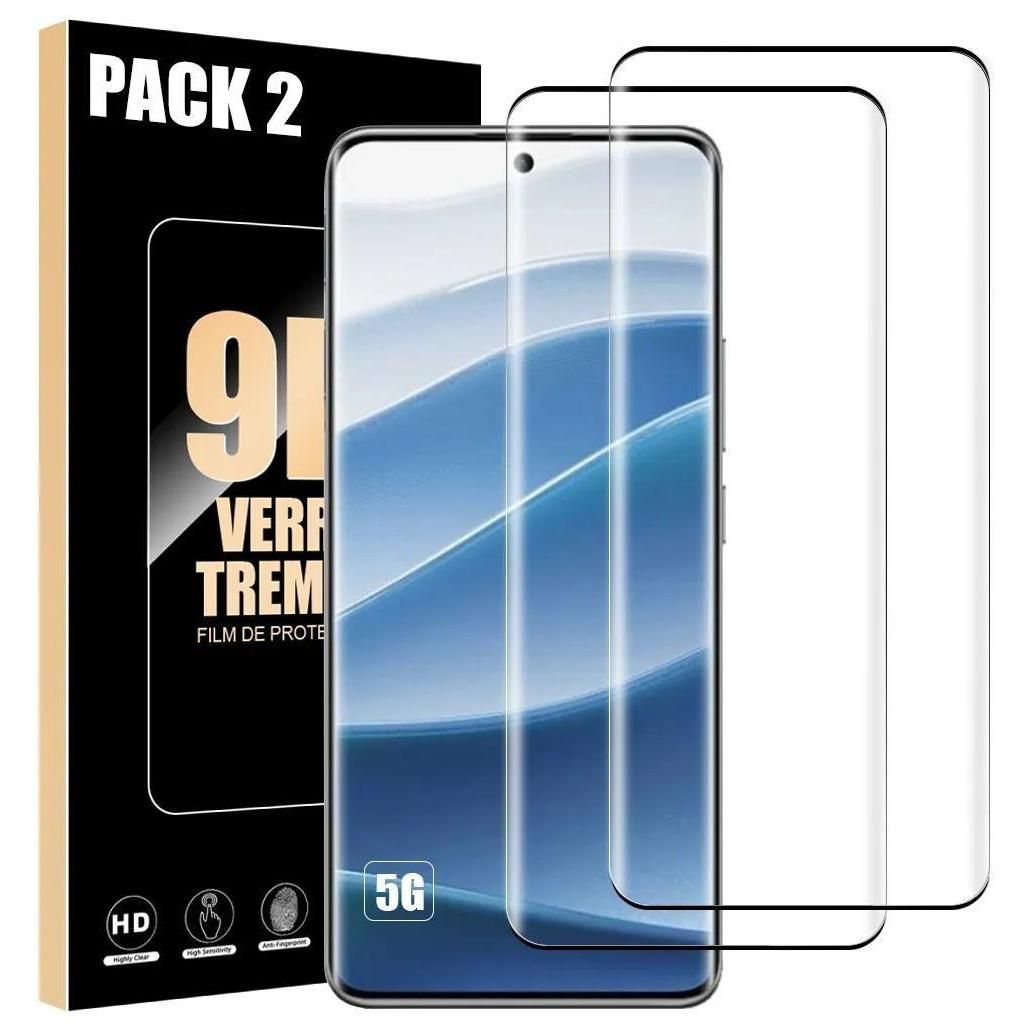 Pack-2 Verre Tremp Intgral pour Xiaomi Redmi Note 14 Pro 5G/Redmi Note 14...
