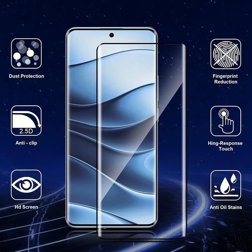 Pack-2 Verre Tremp Intgral pour Xiaomi Redmi Note 14 Pro 5G/Redmi Note 14... - 2