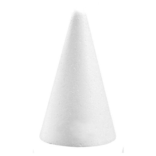 C�ne Plein En Polystyr�ne 28 Cm