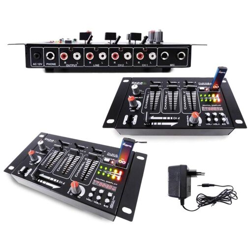 Pack Sono ampli + enceintes 500W + Table de mixage - 2