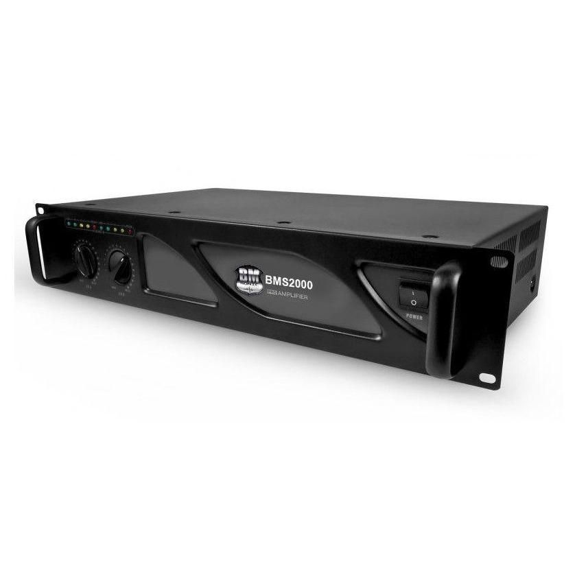 Amplificateur sonorisation DJ - BM Sonic BMS-2000 - 2 x 1000W - Technologie...