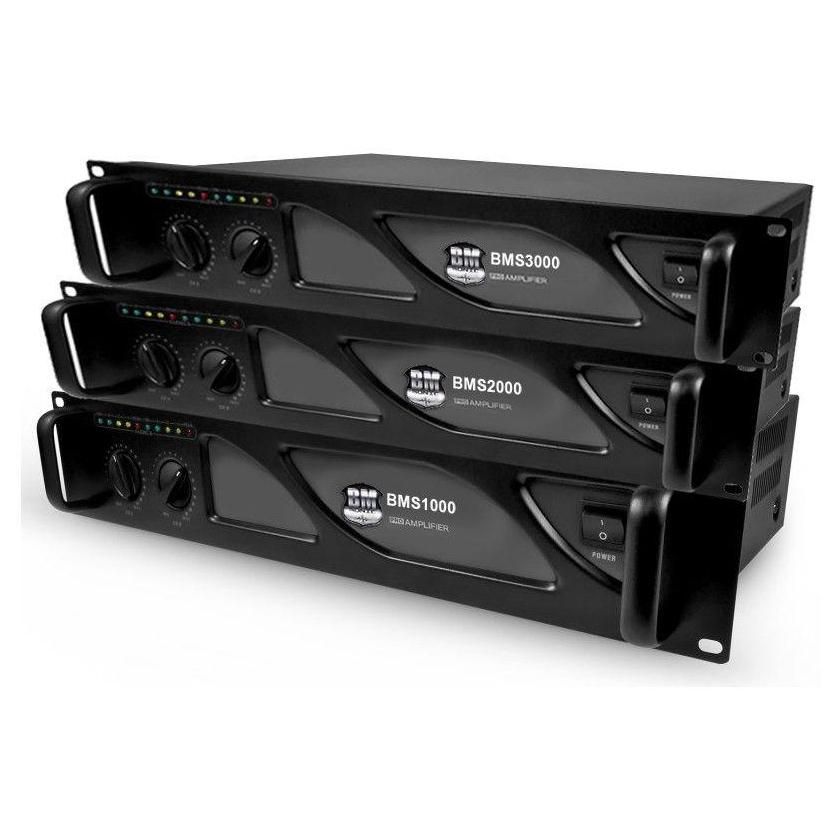Amplificateur sonorisation DJ - BM Sonic BMS-2000 - 2 x 1000W - Technologie... - 2
