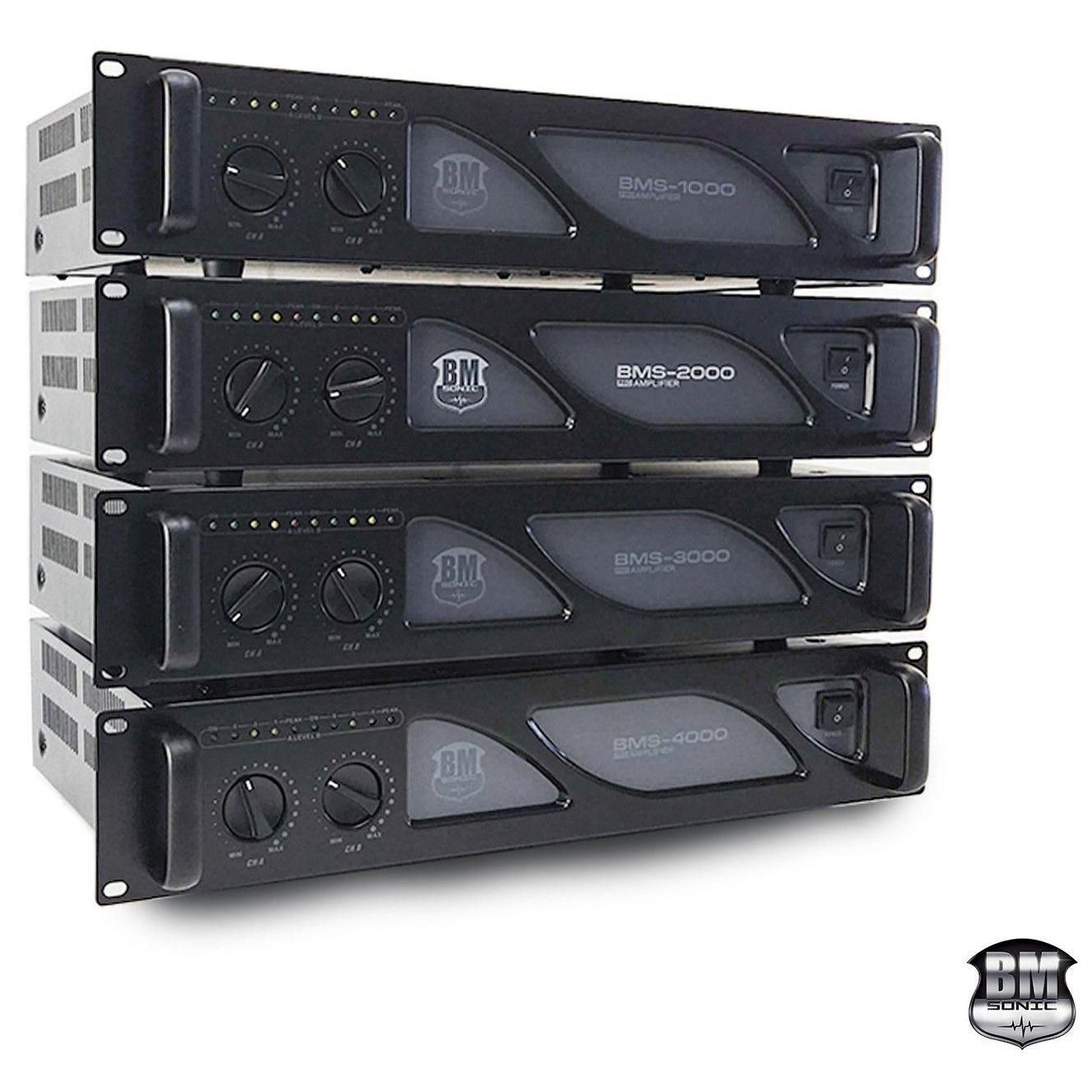 Amplificateur sonorisation DJ - BM Sonic BMS-2000 - 2 x 1000W - Technologie... - 7