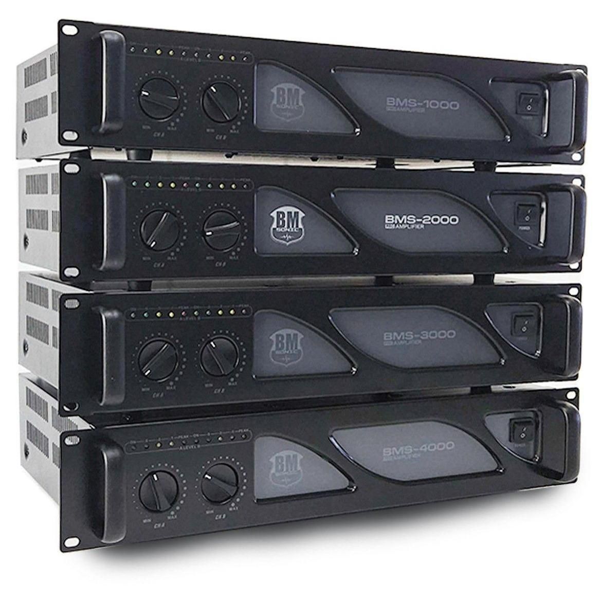 Amplificateur sonorisation DJ - BM Sonic BMS-2000 - 2 x 1000W - Technologie... - 10