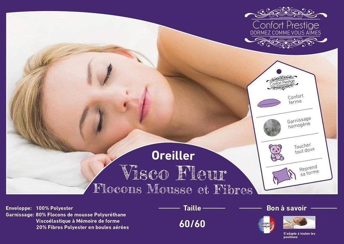 Matelas 90x190 X 18 Cm + Alse + Oreiller Visco - Ferme - Aertech+ 30 Kg/M3... - 6