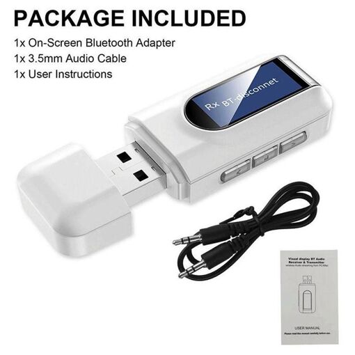 Auto audio stéréo Bluetooth 5.0 Clé Usb - 2
