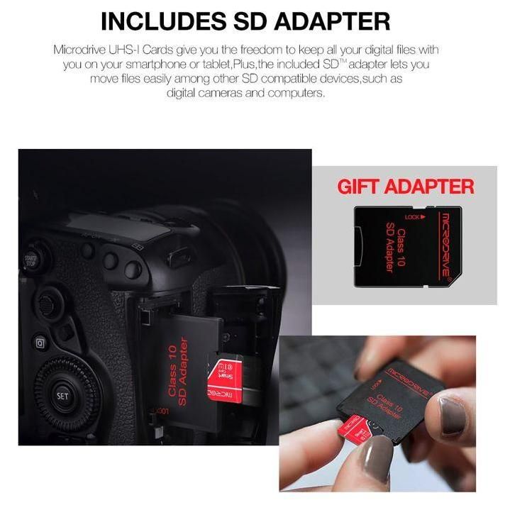 Micro Sd 4 Go Microdrive Avec Adaptateur Sd - 2