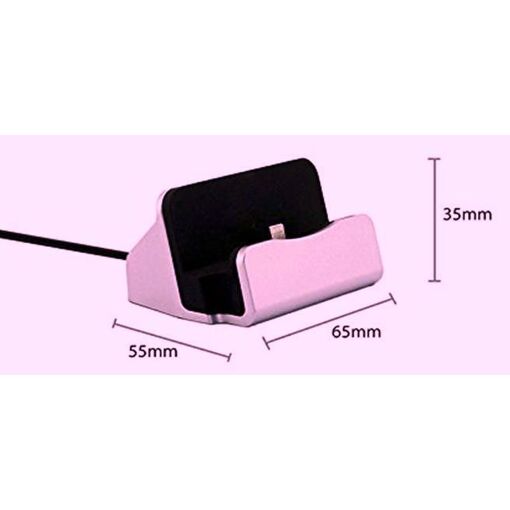 Dock Pour Iphone Lightning Or Rose - 4