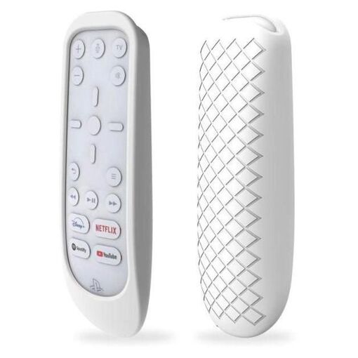 Coque Silicone Pour T�l�commande De Sony Ps5 blanche - 2