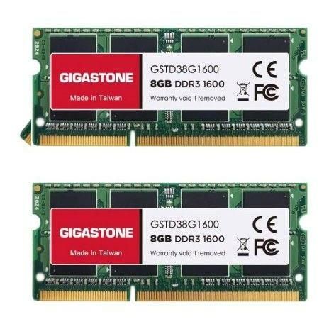 Lot 2x8Go RAM Gigastone GSTD38G1600 SODIMM DDR3L PC3-12800 1600Mhz 1.35v NE... - 5