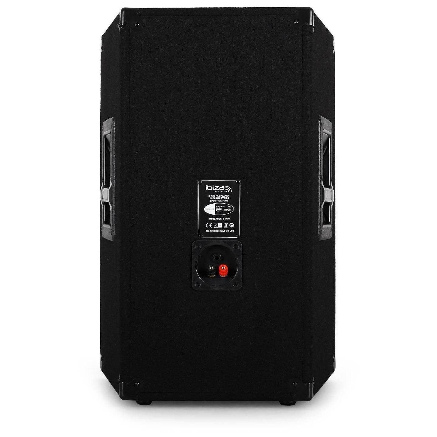 Pack DJ SONO IBIZA SOUND 3200W DISCO12 SET Enceintes + Ampl+ Table de Mixag... - 2