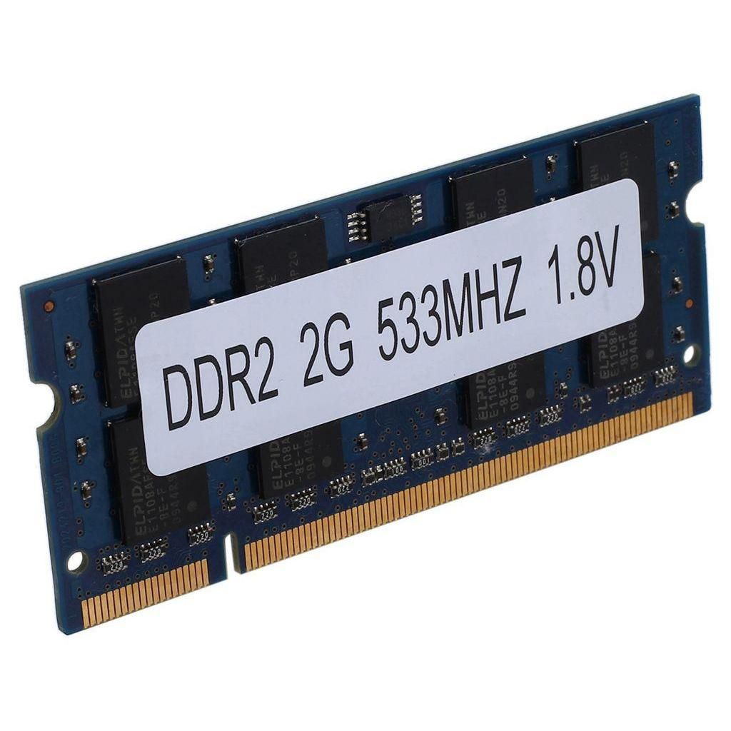 2X Mmoire pour Ordinateur Portable DDR2 2 Go Ram 533 Mhz PC2 4200 SODIMM ... - 3