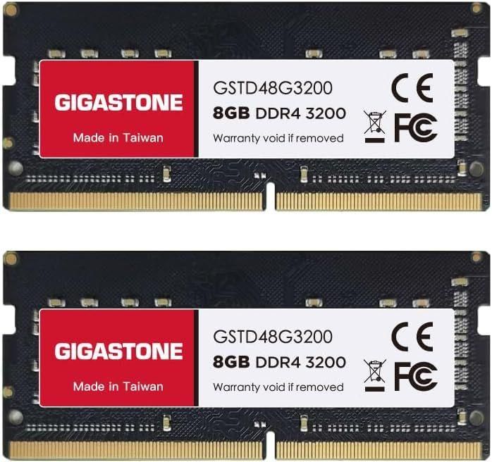 [DDR4 RAM] GIGASTONE 16Go Kit(2x8Go) DDR4 3200MHz(2933MHz Or 2666MHz) PC4-2...