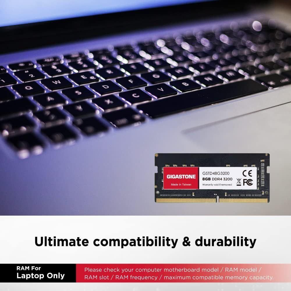 [DDR4 RAM] GIGASTONE 16Go Kit(2x8Go) DDR4 3200MHz(2933MHz Or 2666MHz) PC4-2... - 3