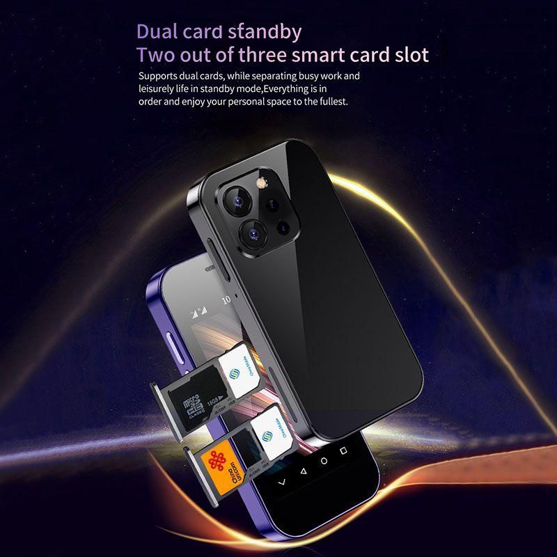 XS15 PRO petit smartphone 3,0 pouces Android 9.0 Quad-core RAM 2Go ROM 16Go... - 9