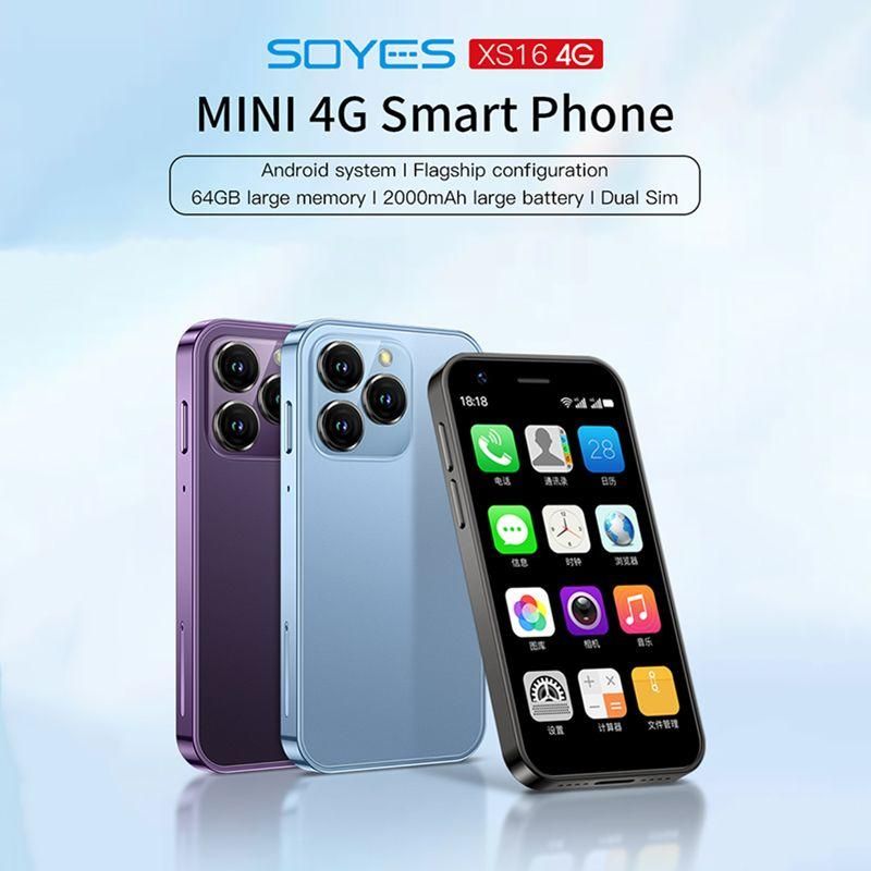 SOYES XS16 Petit Smartphone 3.0 Pouces 4G LTE 2GB RAM 16GB ROM Android 10.0... - 2