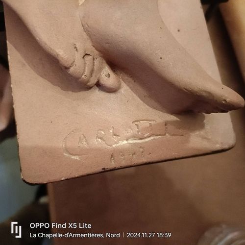 Statue en plâtre