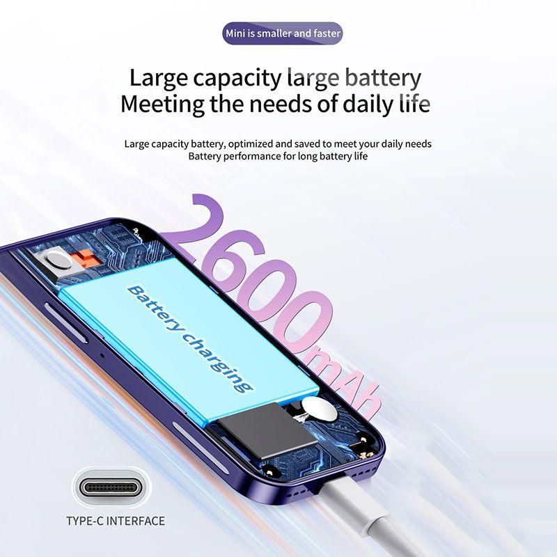 SOYES XS14 PRO Petit Smartphone 3,0 Pouces Android 9.0 Face ID 2600mAh 2Go ... - 4