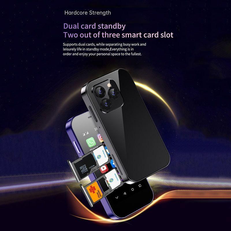 SOYES XS14 PRO Petit Smartphone 3,0 Pouces Android 9.0 Face ID 2600mAh 2Go ... - 7