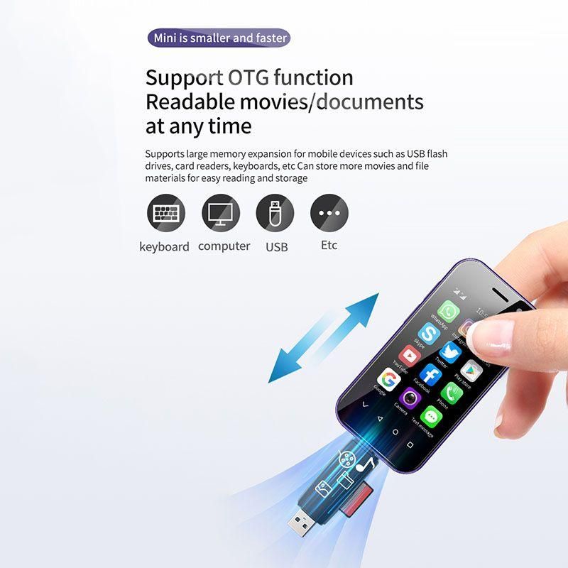 SOYES XS14 PRO Petit Smartphone 3,0 Pouces Android 9.0 Face ID 2600mAh 2Go ... - 9