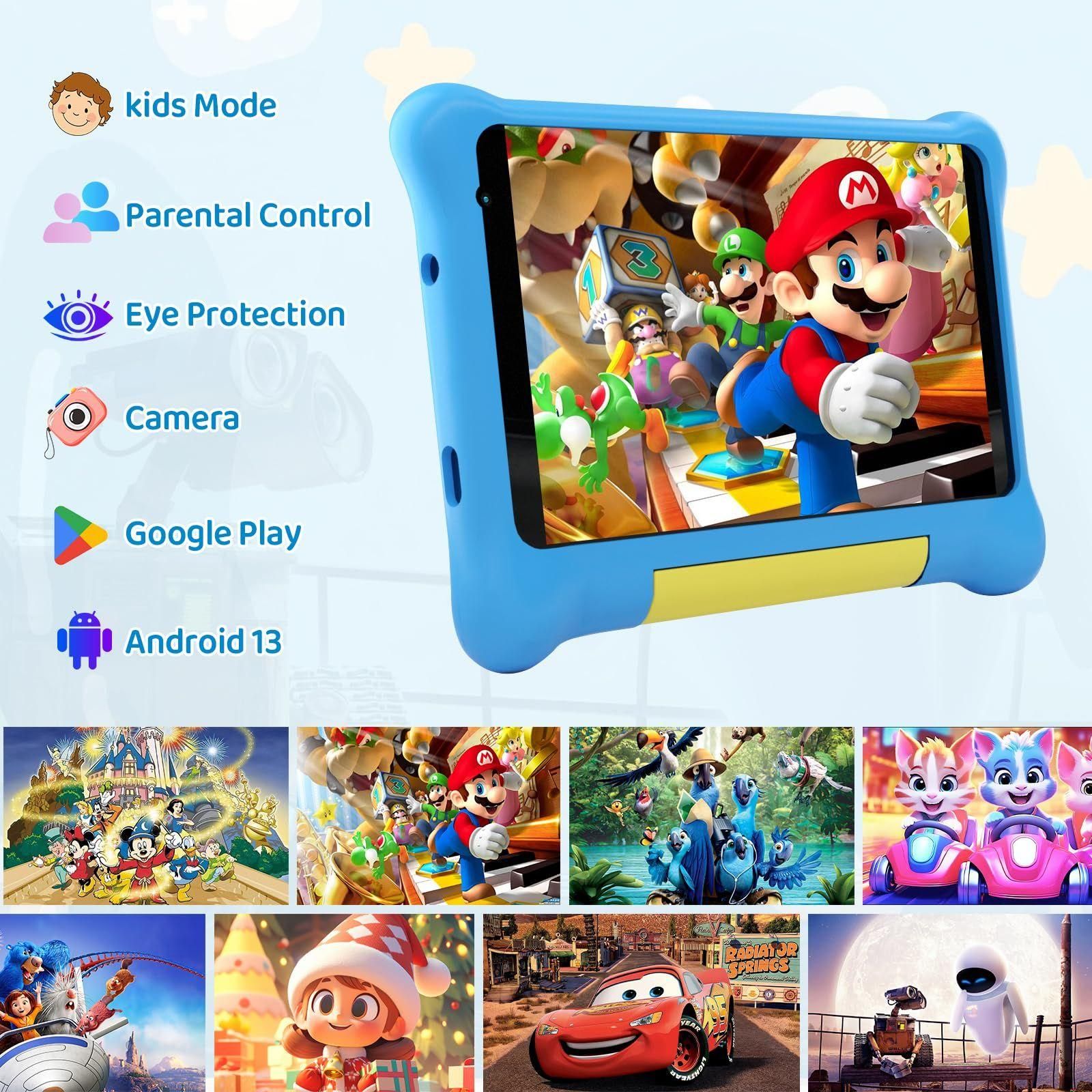 Tablette Enfants 7 Pouces Android 13 Tablette pour Enfant avec 5GB RAM + 32... - 3