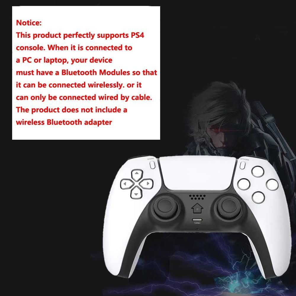 Manette De Jeu Sans Fil Bluetooth 6 Axes Pour Ps4 Slim/Pc/Steam/Ipad/Tablet... - 6