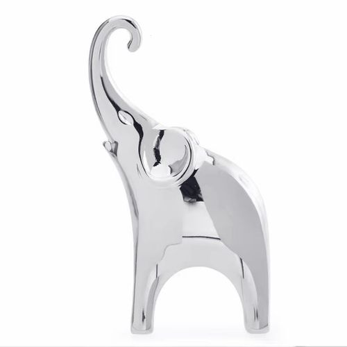 Broche Éléphant En Acier Inoxydable