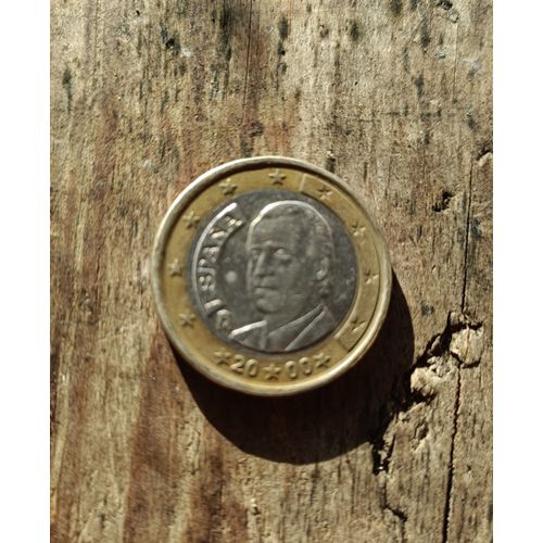 Pièce 1 Euros Année 2000 , Espagne.