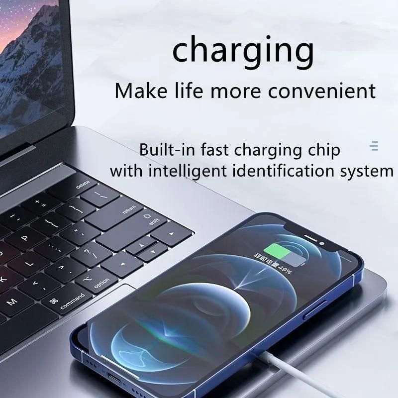 Chargeur Sans Fil 15w - Chargeur Sans Fil Magntique Pour Apple Macsafe, Po... - 4