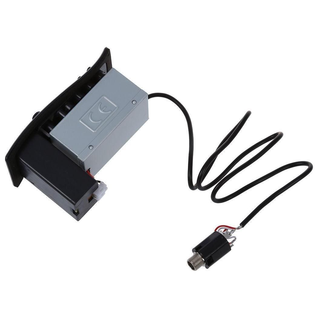 Amplificateur Egalisateur guitare Preamp 4-Band EQ 7545R Piezo Preampli Aco... - 6