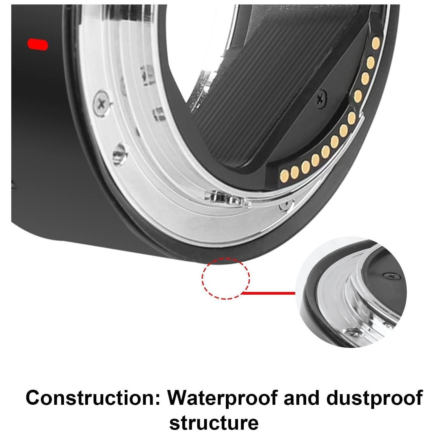 Adaptateur d'objectif en mtal EF-EOSR pour Objectif Canon EF/EF-S vers EOS... - 4