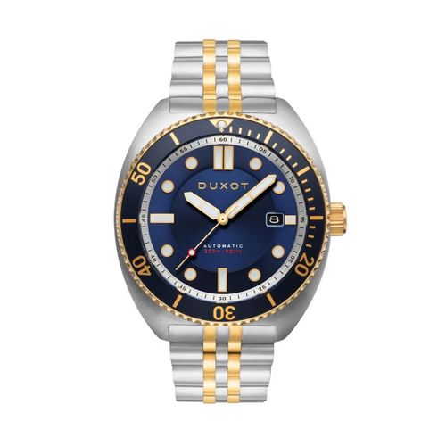 Montre Authentique Duxot Tortuga Bleu / Or