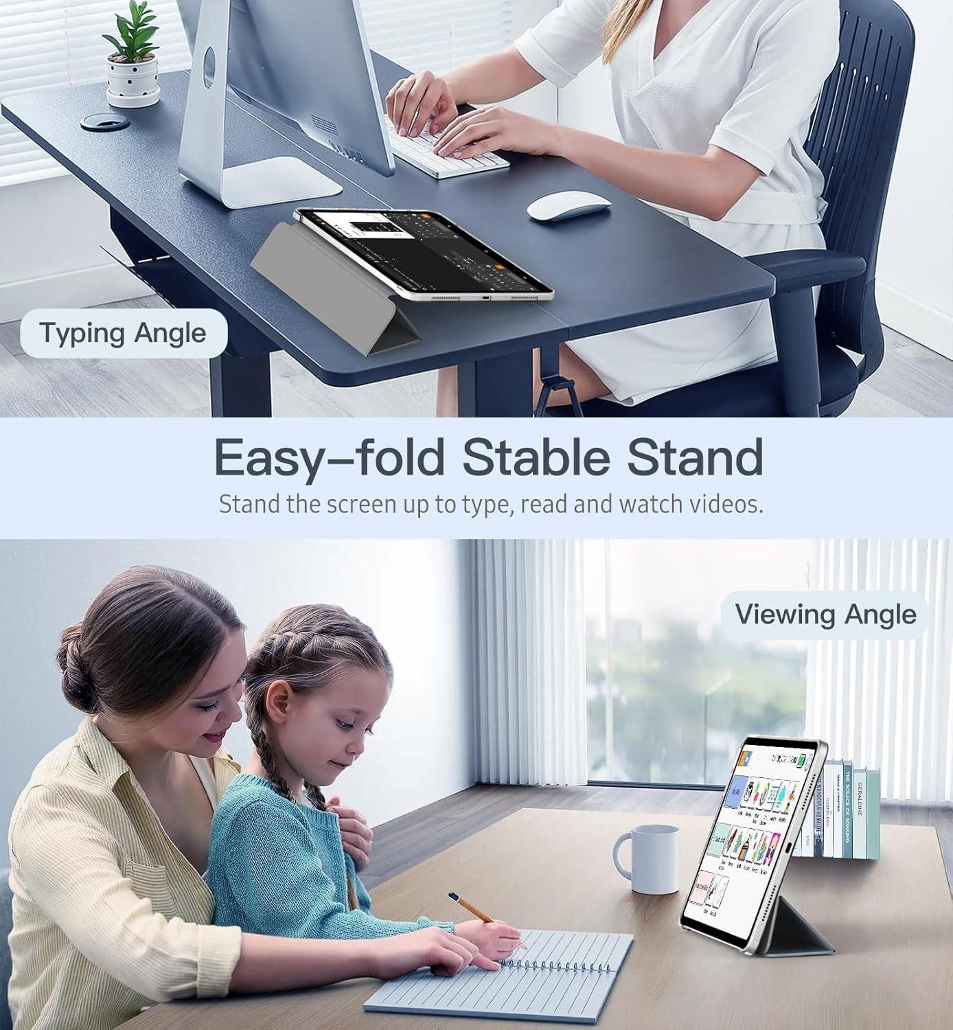 Coque Pour Ipad Air 11 Pouces M2 2024, Ipad Air 6e/5e/4e Gnration 2024/20... - 5