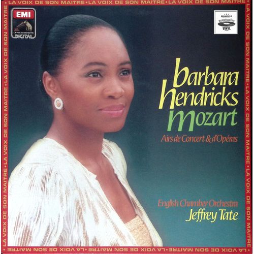 - Barbara Hendricks - English Chamber Orchestra - Jeffrey Tate ‎- Airs De Concert & D'opéras - Mozart - 1984