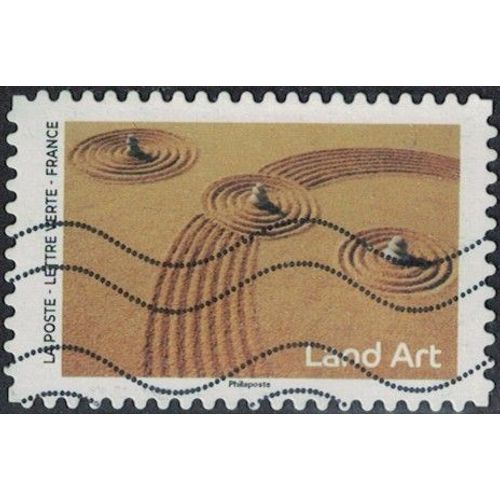 France 2024 Oblitéré Used Land Art Symbole Oiseau Y&t Fr 2385