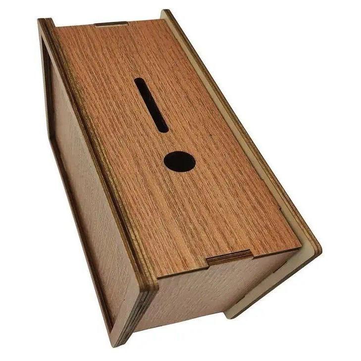 10000 euros - Tirelire en Bois avec Cpounter pour Enfants, Bote de Rangeme... - 3