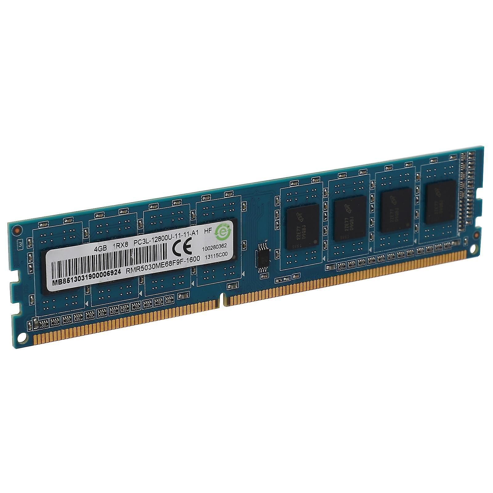 DDR3 4GB Mmoire de bureau 1RX8 PC3L-12800U 1600Mhz 240Pins 1.35V CL11 DIMM... - 3