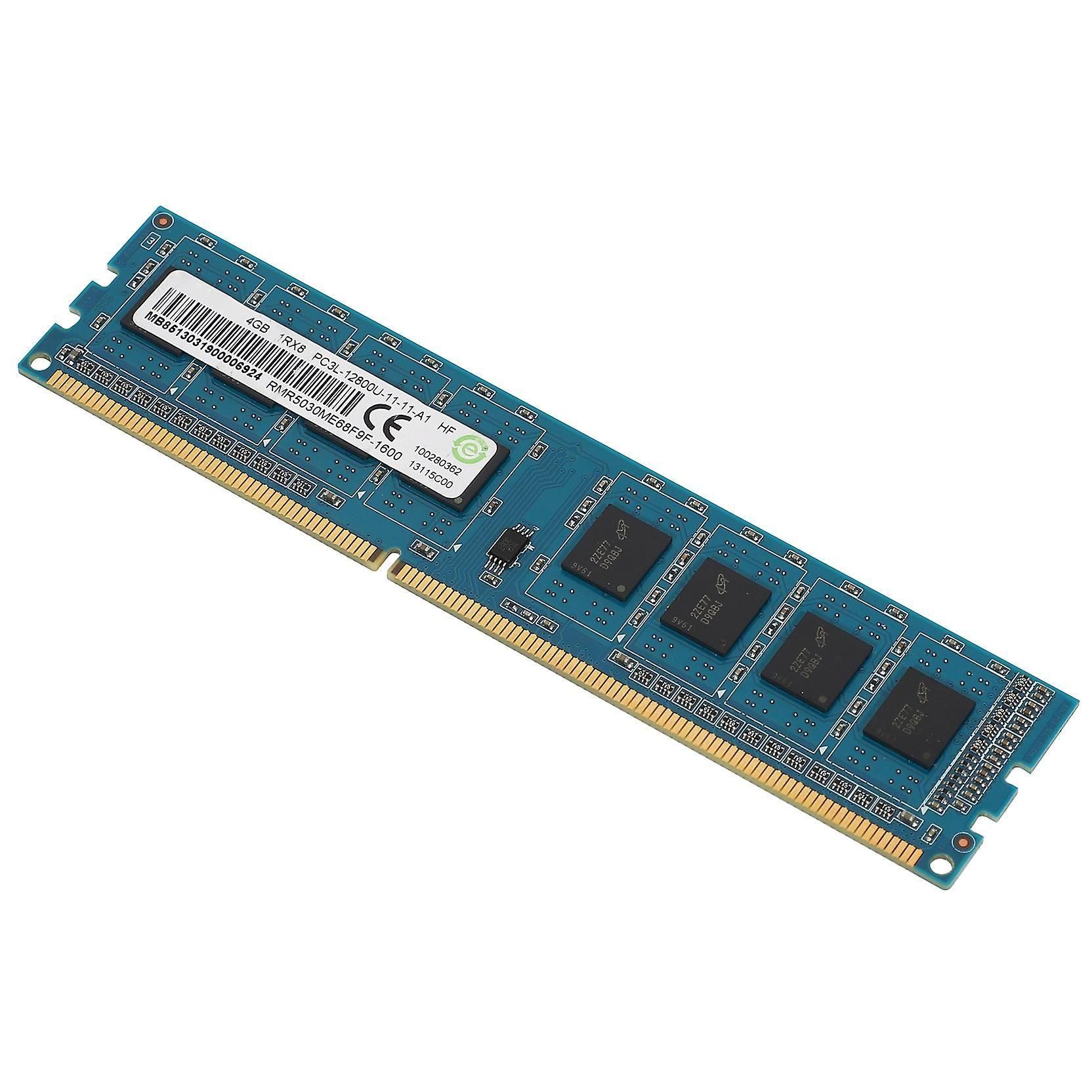DDR3 4GB Mmoire de bureau 1RX8 PC3L-12800U 1600Mhz 240Pins 1.35V CL11 DIMM... - 4