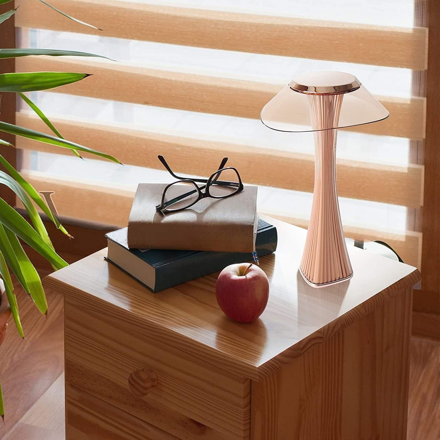 Lampe De Table Design Rechargeable Lampe  Poser Led Tactile - Dimmable Tit... - 3