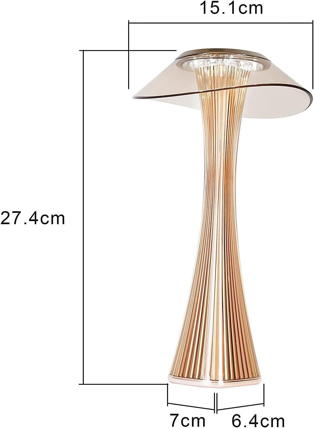 Lampe De Table Design Rechargeable Lampe  Poser Led Tactile - Dimmable Tit... - 5