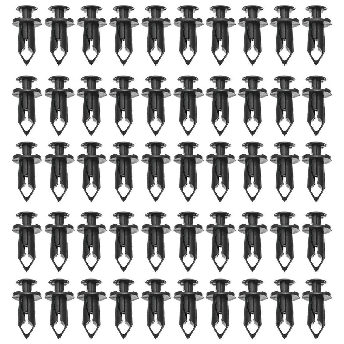 Jeu De Clips De Fixation En Plastique Pour Pare-Chocs Universel, Vis De Gar... - 3