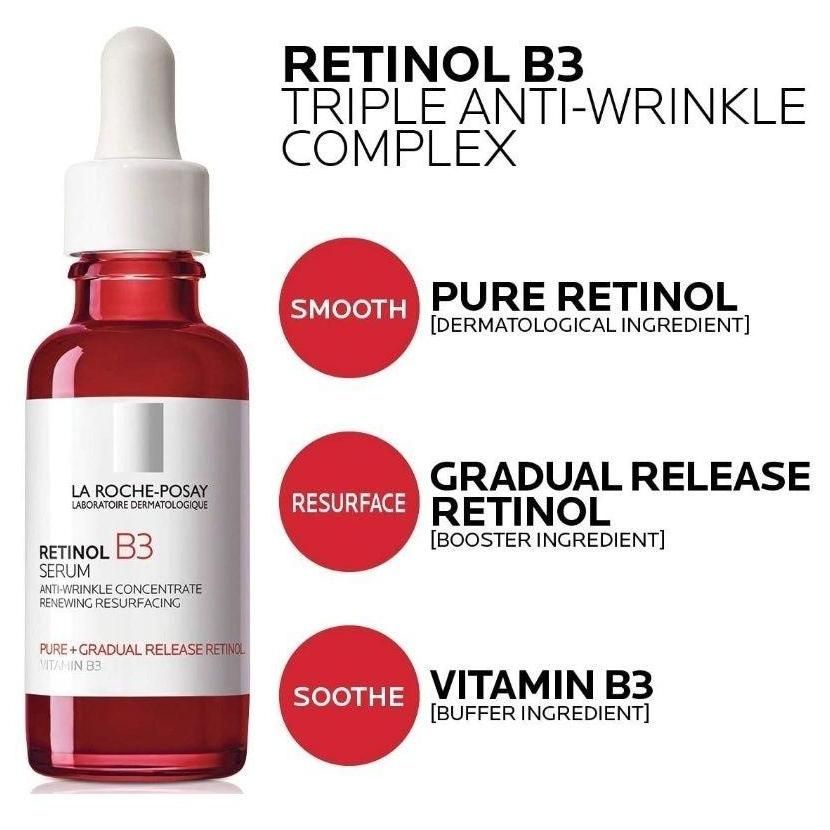 Rtinol B3 30ml - La Roche-Posay-Niacinamide 10%/Hyalu B5/Retinadvocate Vit... - 4