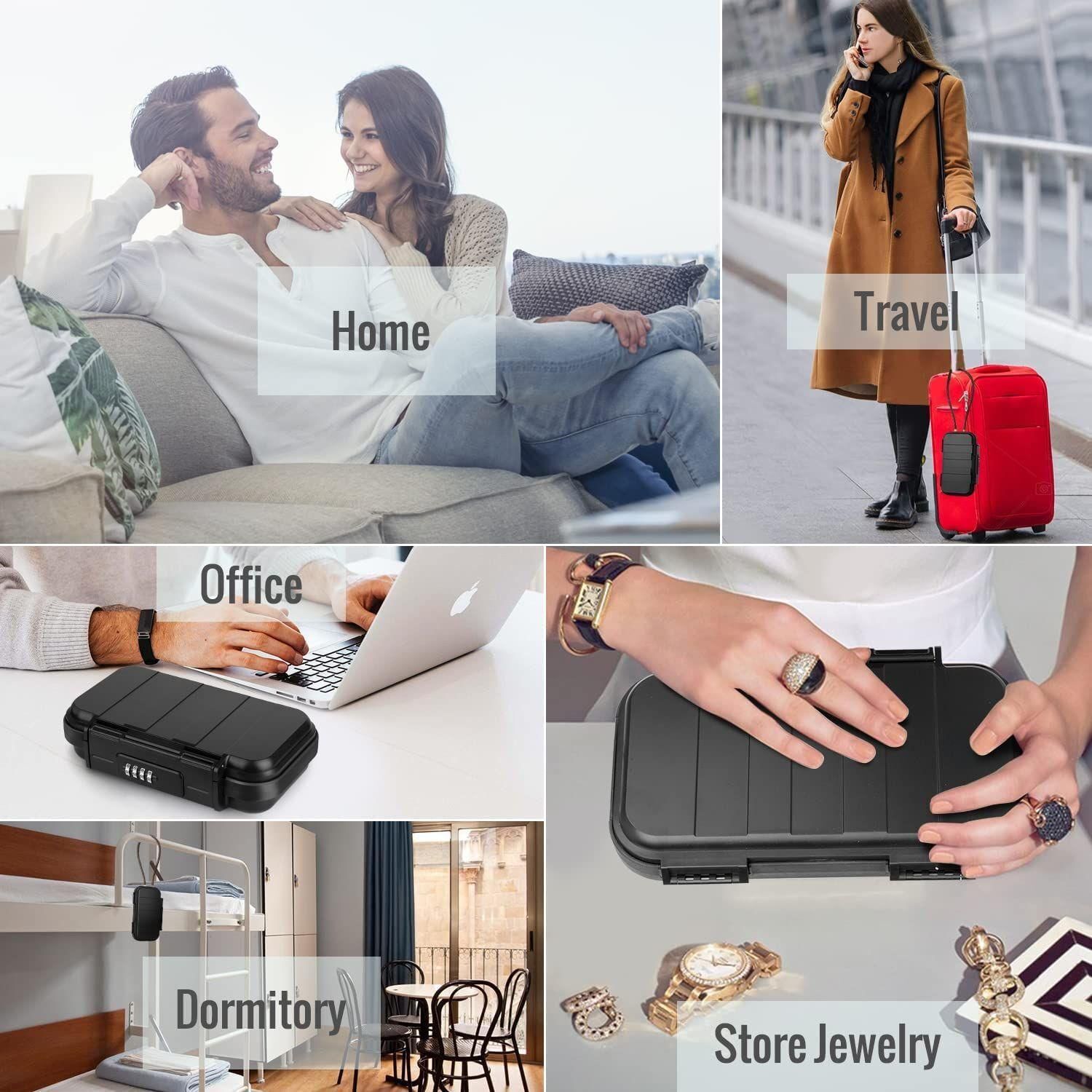 Coffre-fort portable �tanche avec code et c�ble - 6